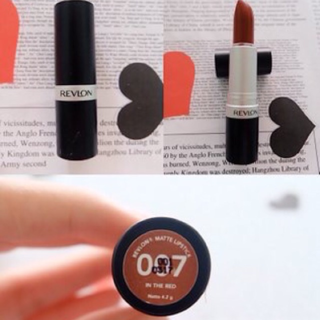 ลิป revlon007 สีเกามากดีงามตามรีวิว