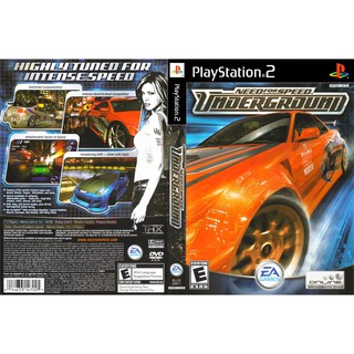 NEED FOR SPEED UNDERGROUND 1 [PS2 US : DVD5 1 Disc]