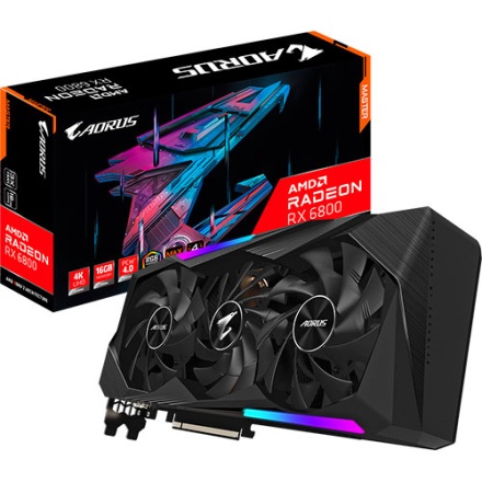 Gigabyte Aorus Radeon RX 6800 Master 16GB GDDR6 (GV-R68AORUS M-16GD)