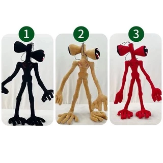 ใหม่ หัวไซเรน 55 ซม. สีดํา สีขาว ตุ๊กตาของเล่น ตุ๊กตาสยองขวัญ ตัวละคร