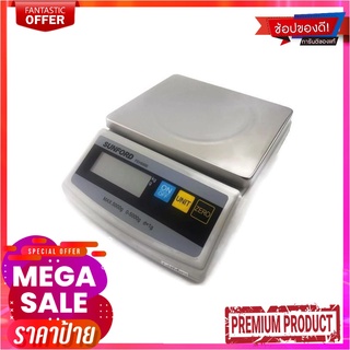 ซันฟอร์ด เครื่องชั่งดิจิตอล จานสแตนเลส 5 กก. รุ่น FEH5000Sunford Digital Scale 5 kg #FEH5000