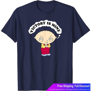 Family Guyเสื้อยืดลำลอง Family Guy Thoughts Of Victory T-shirt T-Shirt Family Guy Round neck T-shirt