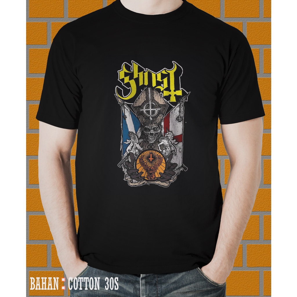 เสื้อยืด GHOST BAND HEAVY METAL 7