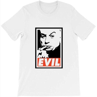 T-shirt  ดร. เสื้อยืด พิมพ์ลายภาพยนตร์ Mike Myers Comedy Evil Austin Powers สําหรับผู้ชายS-5XL