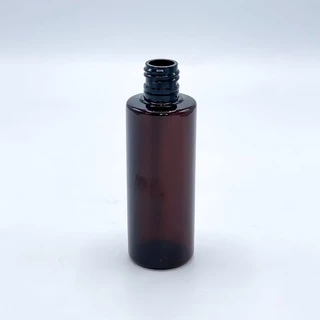 ขวด PET สีชา 100 ml + ฝา PET สีดำ by innotrend