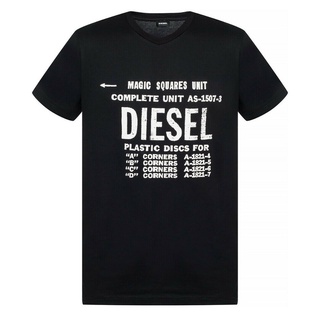 [S-5XL] ใหม่ล่าสุด เสื้อยืดลําลอง แขนสั้น พิมพ์ลาย Diesel T-Diego-B6 ของขวัญคริสต์มาส