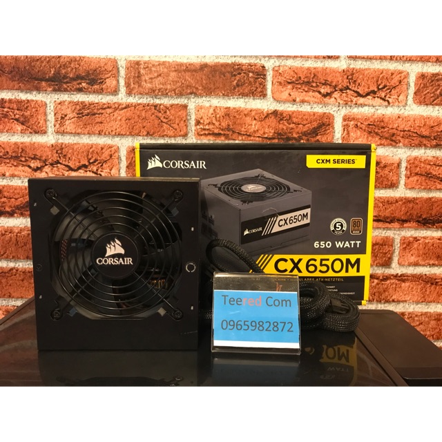 Psu Corsair cx650m 650w80+