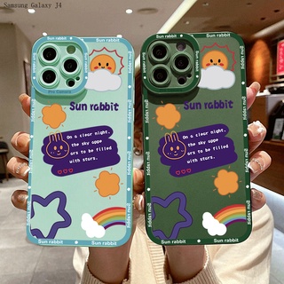 Compatible With Samsung Galaxy J4 J5 J6 J7 J8 Core Pro Plus Prime 2018 2017 2015 J4+ J6+ เคสซัมซุง สำหรับ Case Sun Rabbit เคส เคสโทรศัพท์ เคสมือถือ