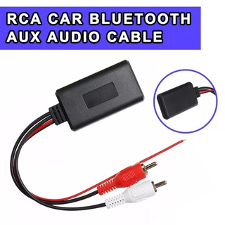 โมดูล ตัวรับสัญญาณ บลูทูส 12v 2RCA Aux  Bluetooth car cable 12v