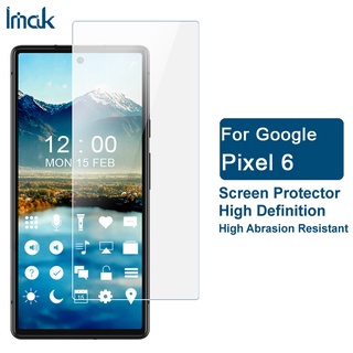 Original Imak Google Pixel 6 Screen Protector Pixel6 Soft Nano Anti-Explosion Film Protective Film Ultra thin