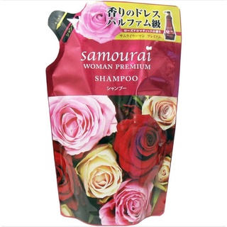 samourai woman premium shampoo 370 ml. แชมพู or conditioner ถุงเติม