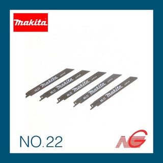 ใบเลื่อยจิ๊กซอ MAKITA NO.22 (5ใบชุด) JR3050T#401