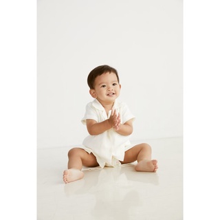 White Poppy | Cozy Wear Collection | Peony Baby Set