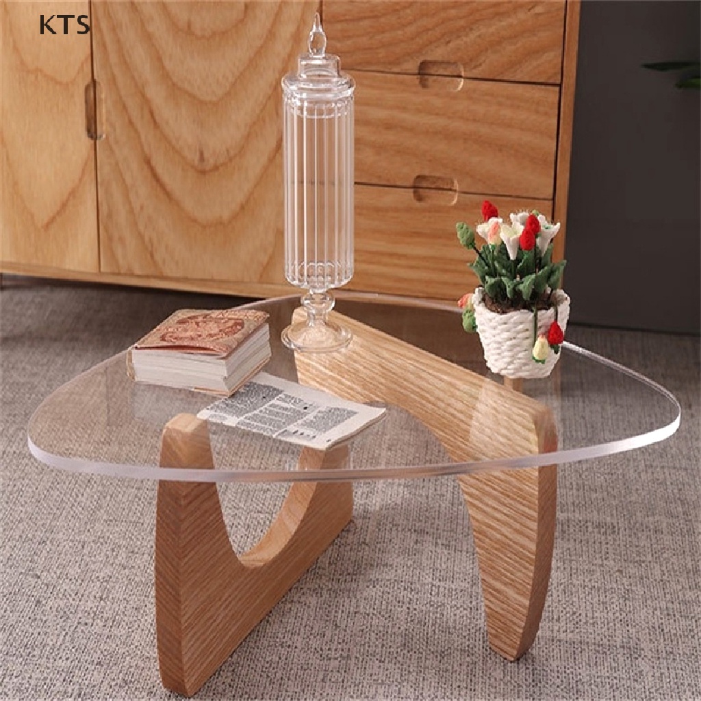 KTS 1:6 Dollhouse Miniature Coffee Table End Table Tea Table เฟอร์นิเจอร์รุ่น Decor