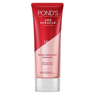 PONDS Age Miracle Cell ReGEN Facial Foam 100g  พอนด์ส เอจ มิราเคิล เซลล์ รีเจน เฟเชียล โฟม 100กรัม โฟมล้างหน้า