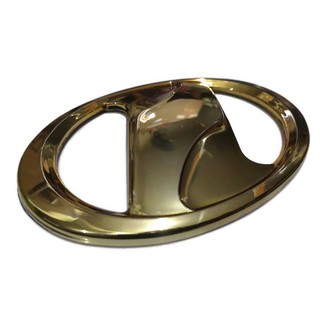 LOGO NETZ GOLD TOYOTA 15x10.5 FOR TOYOTA yaris commuter chr SCP90 Emble Budge JDM