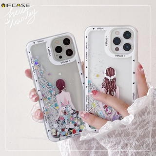 เคสโทรศัพท์มือถือแบบนิ่ม ใส มีทรายไหล ลายดอกทิวลิป กลิตเตอร์ ระยิบระยับ น่ารัก สําหรับ OPPO Reno 7 Pro 6 5 4 SE 3 4G 5G F15 F11 Pro R17 R15 R15X K1 R11s R11