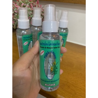 สเปรย์ตะไคร้หอมกันยุง ตะไคร้หอมกันยุง สเปรย์ไล่ยุง(120ml)Pure Green