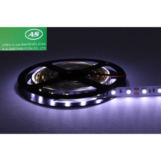 AS ไฟเส้นริบบิ้น แสงสีขาว 12V IP33 SMD5050 แบบเปลือย