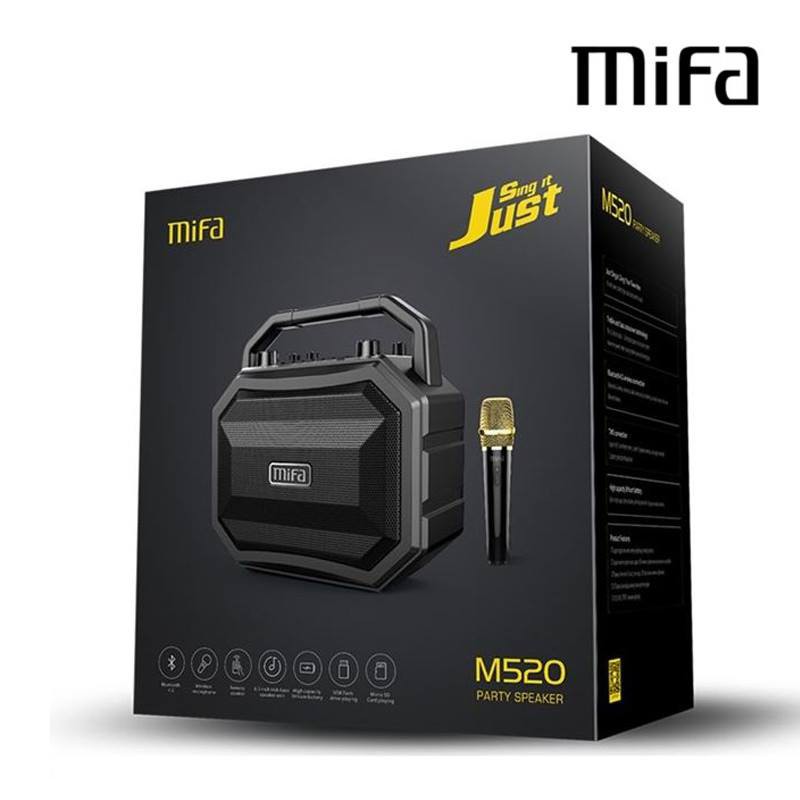ลำโพง Mifa M520  Bluetooth  เล่นจากการ์ด micro SD, แฟลช USB พร้อมไมค์ลอย