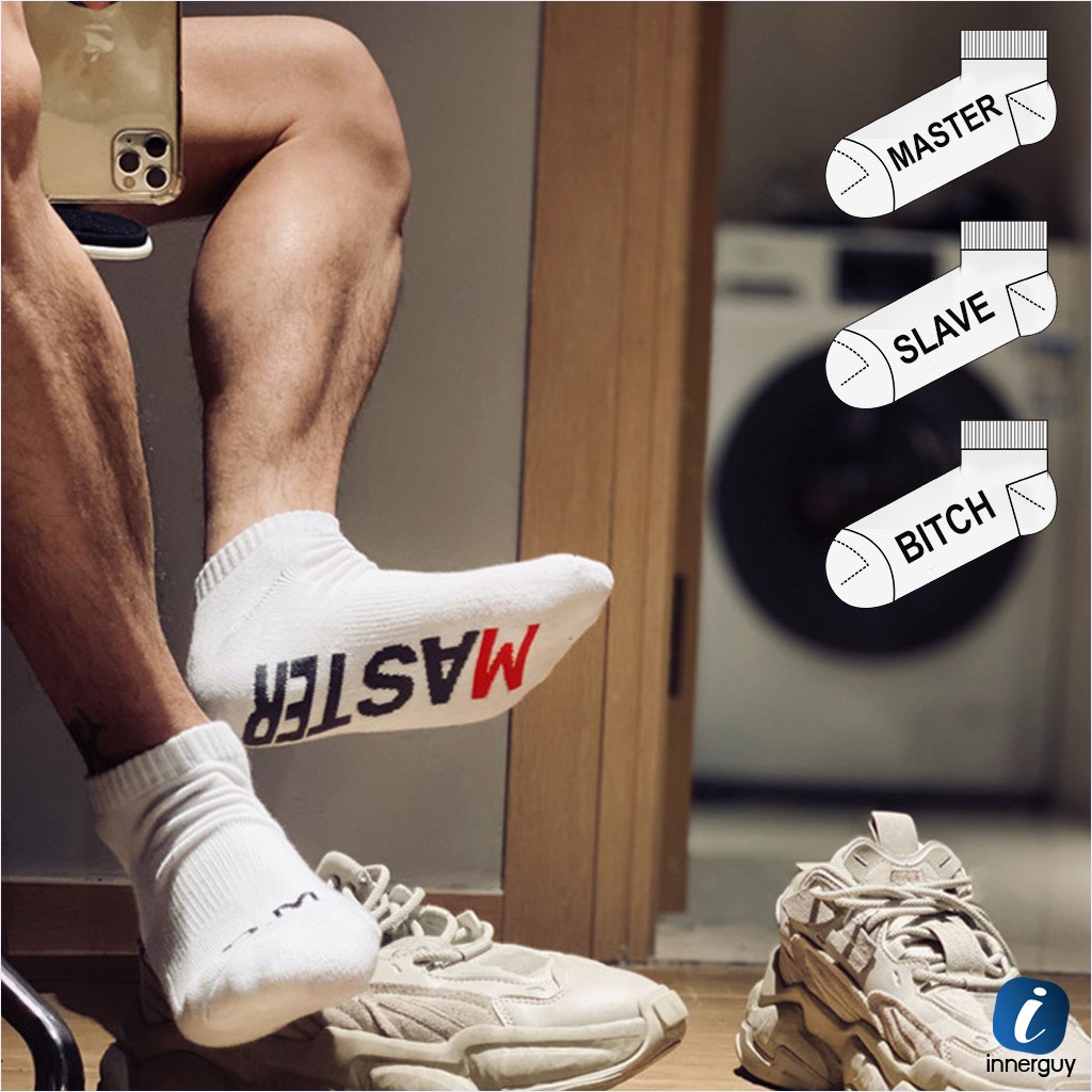 ถุงเท้าแฟชั่น D.M SOCKS แบบสั้น ผ้าฝ้ายเนื้อดี หนานุ่ม กระชับ สกรีนเท่ห์ๆ บ่งบอกความเป็นตัวคุณ !!