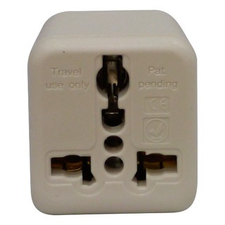 ปลั๊กแปลง 2 ขาแบน TOSHINO AA-006PT  ADAPTER AA-006PT