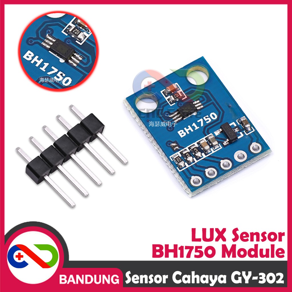 CAHAYA GY-302 BH1750 LUX LIGHT SENSOR โมดูล LIGHT INTENSITY SENSOR สําหรับ CANDELA LUMEN