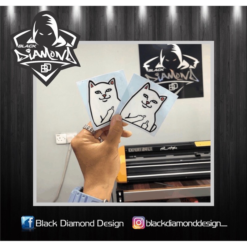 สติ๊กเกอร์แมว TAKEN ADAB