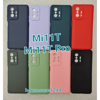 เคส TPUนิ่ม สีพาสเทล For Xiaomi Mi11T/Mi11T Pro