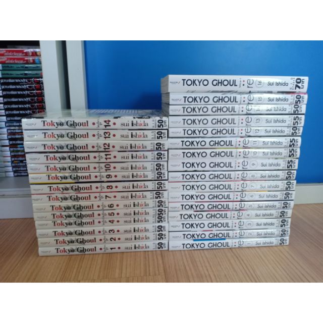 มังงะ Tokyo ghoul(14เล่ม)+Tokyo ghoul:re(16เล่ม)*จบ สภาพ99%