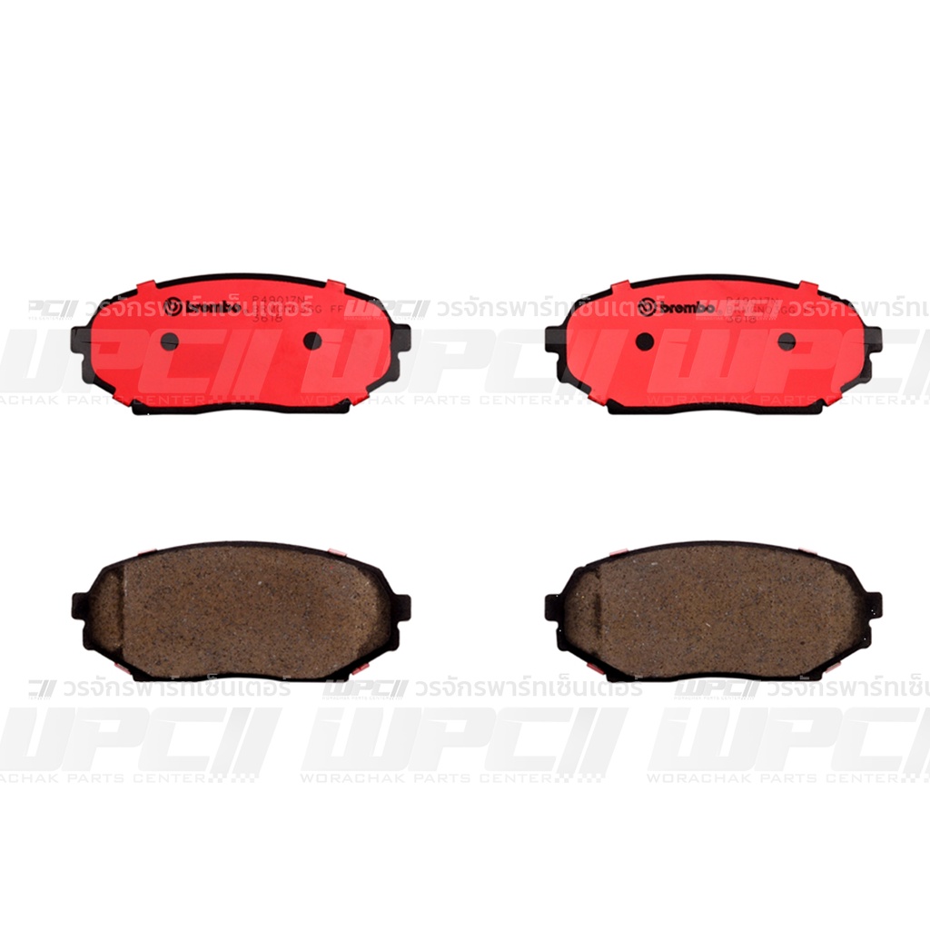 BREMBO ผ้าเบรคหน้า MX-5 NA 1.6 ปี90-94 (Ceramic)