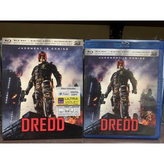 Dredd Bluray แท้ มือสองน่าสะสม 2d/3d หายาก