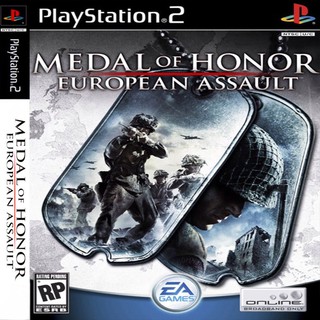 แผ่นเกมส์ PS2 (คุณภาพ) (ส่งไว) Medal Of Honor European Assault (USA)