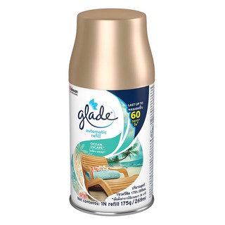 ✨HOT Item✨ น้ำหอมปรับอากาศ รีฟิลเครื่องพ่นสเปรย์ GLADE กลิ่นโอเชี่ยนเอสเคป REFILL AUTO AIR FRESHENER SPRAY OCEAN ESCAPE