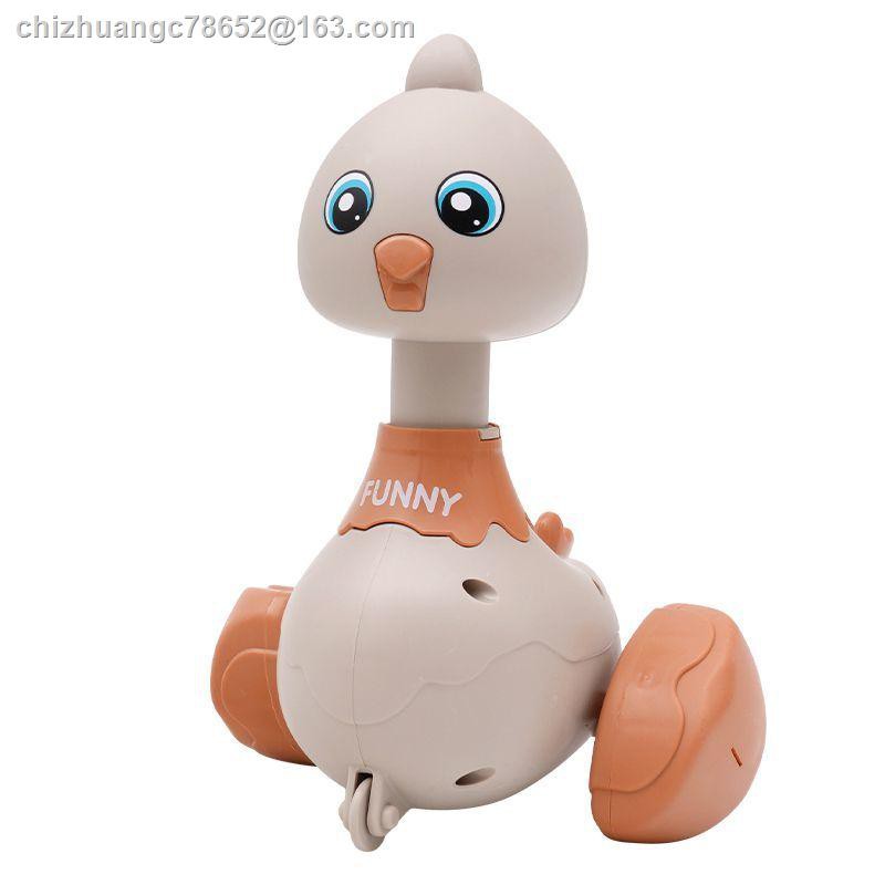 Duck toyของเล่นเป็ด☃ รถผลักดันสัตว์เป็ดสีเหลืองขนาดเล็กรถเด็กเด็กอายุ 1 ...