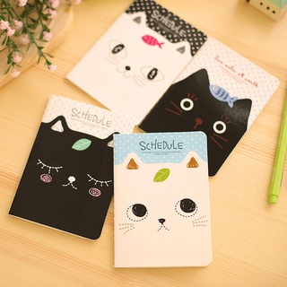 Penlab สมุดโน้ตไดอารี่ ลายแมวน่ารัก ขนาดเล็ก แบบพกพา C6627 1 ชิ้น