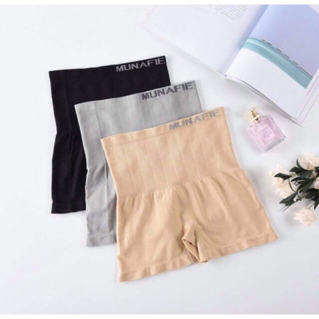 พร้อมส่งจากไทย💥Sanay Bra💥 (N020) กางเกงเก็บพุง กระชับสัดส่วน MUNAFIE(มีถุงซิปล็อค)