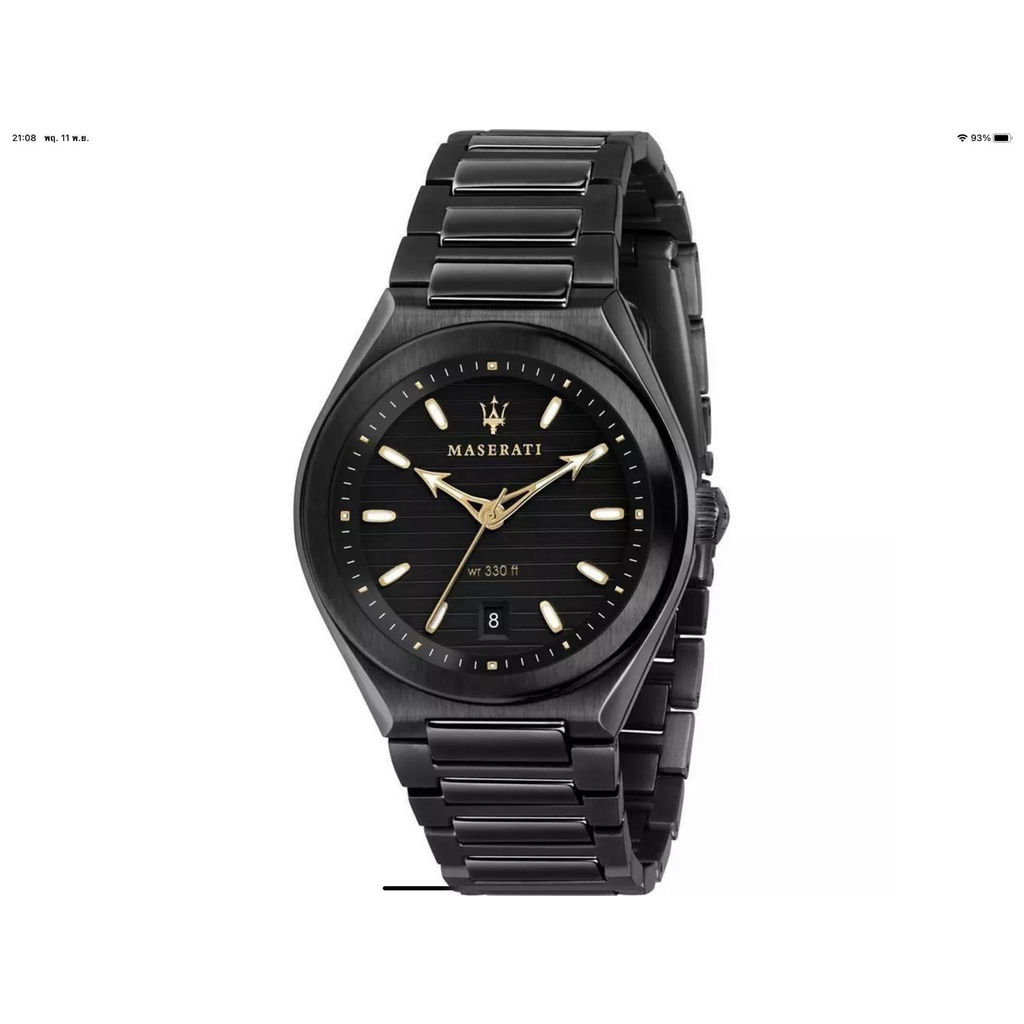 นาฬิกา MASERATI MEN'S R8853139004 TRICONIC QUARTZ พร้อมกล่อง (ใหม่)