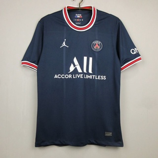 PSG เสื้อปารีสแซงต์แชร์กแมง Home AAA เสื้อฟุตบอลเกรดแฟนบอล (ภาพถ่ายของจริง) 2021/22