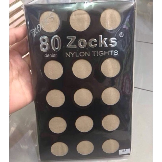 ถุงน่องหญิงแย้ Zocks80D สี2A
