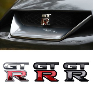 สติ๊กเกอร์โลโก้รถ 3D สำหรับ Nissan GTR