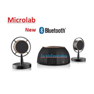Microlab New ⚡️FLASH SALE⚡️(ราคาพิเศษ) Micmusic ลำโพง 2.1 ให้เบสที่นุ่มลึก • Bluetooth Connect  • ดีไชนสไตลย้อนยุค