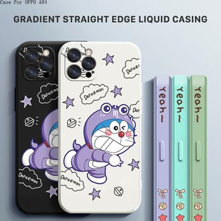 OPPO A94 A92 A74 A54 A52 A15 A15S 4G ออปโป้ สำหรับ Case Doraemon Cat เคส เคสโทรศัพท์ เคสมือถือ