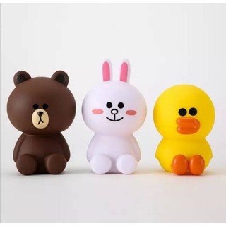 กระปุกออมสิน Line Friends ขนาดกลาง 3 สหายมาแล้ว มีบราวน์ โคนี่และแซลลี่