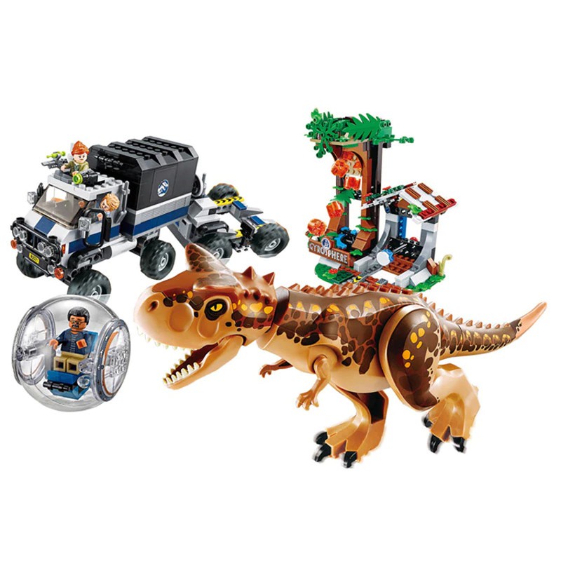 ღღ【lego city】 【ready stock】 【toy】 New Jurassic World Dinosaur Set With Legoings 75930 75932 75928 75