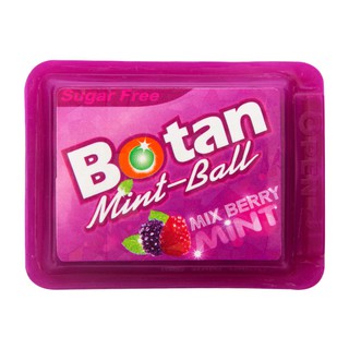 โบตันมิ้นท์บอลมิกซ์เบอร์รี่มิ้นท์ 5กรัม Botan Mint Ball Mixed Berry Mint 5 g.