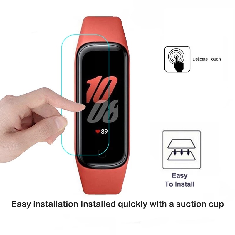 ฟิล์มกันรอยหน้าจอ แบบนิ่ม สําหรับ Huami Amazfit Bip 3 3pro