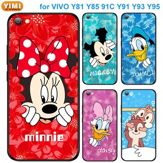 เคส VIVO Y27 Y78 y36 Y35 Y22 Y22s Y31 Y51 Y53S Y76 Y77 Y91C Y1S Y52 Y72 Pro 4G 5G V2247 V2249 1820 V2271A โทรศัพท์มือถือลายการ์ตูนสําหรับ