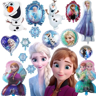 ลูกโป่งฟอยล์ Disney Frozen Elsa Anna Princess Olaf ของเล่นสําหรับเด็ก