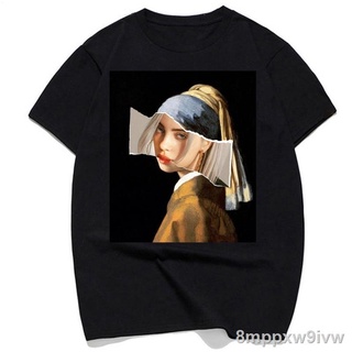 Newest Billie Eilish T Shirt Men Vintage Hip Hop Streetwear T-shirt Bad Guy Funny Print Tshirt